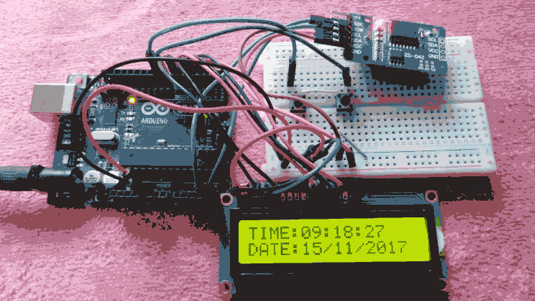 ساخت ساعت با نمایش زمان و تاریخ با استفاده از آردوینو و سنسور DS3231