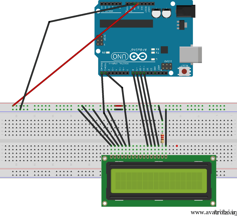 Arduino-LCD-Circuit