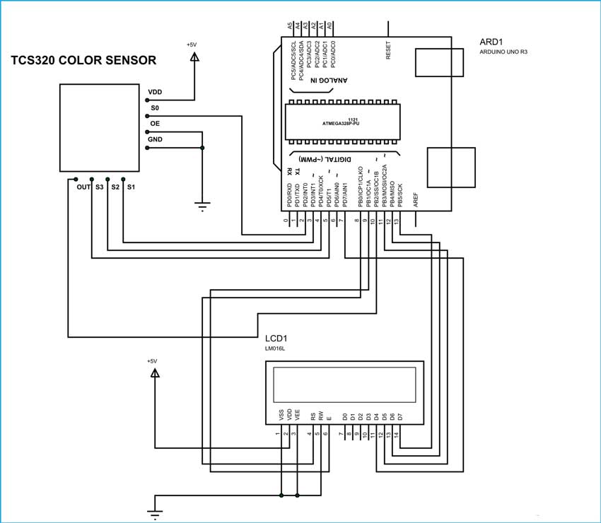 تشخیص رنگ با آردوینو 