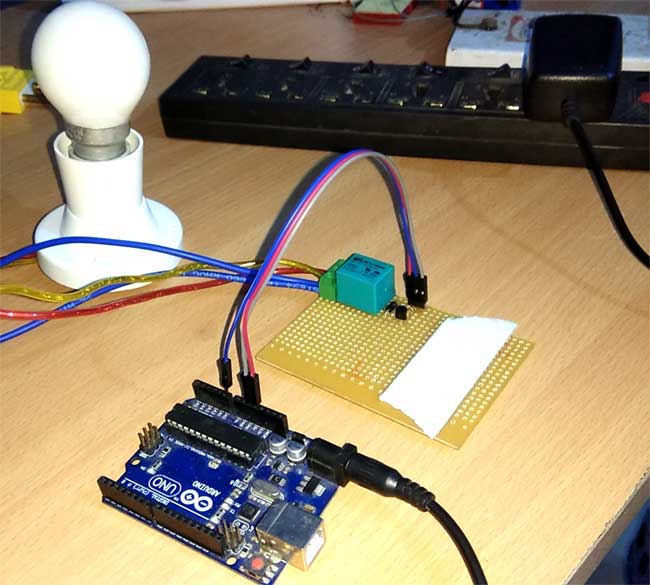 کنترل رله با آردوینو